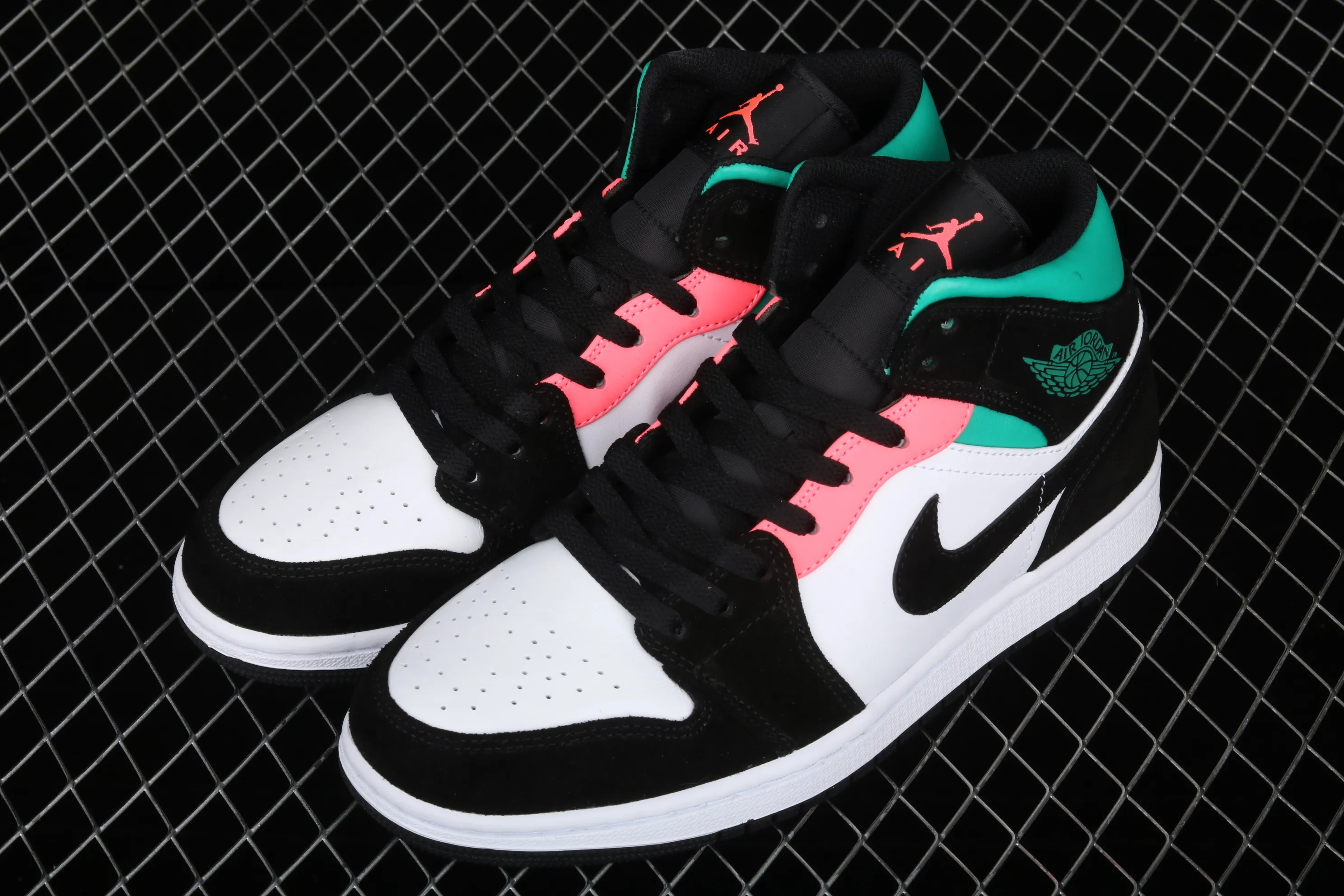 All categories Air Jordan Jordan series basketball shoes Air Jordan 1 Mid Air Jordan 1 Mid "South Beach" AJ1 Joe 1 New South Coast 852542-116